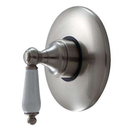Kingston Brass Volume Control W/ Lever, Handle, Brushed Nickel KB3008PL